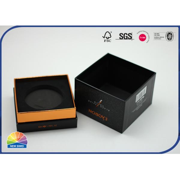 Роскошная твердая коробка плеча упаковывая отделку яркого блеска офсетной печати