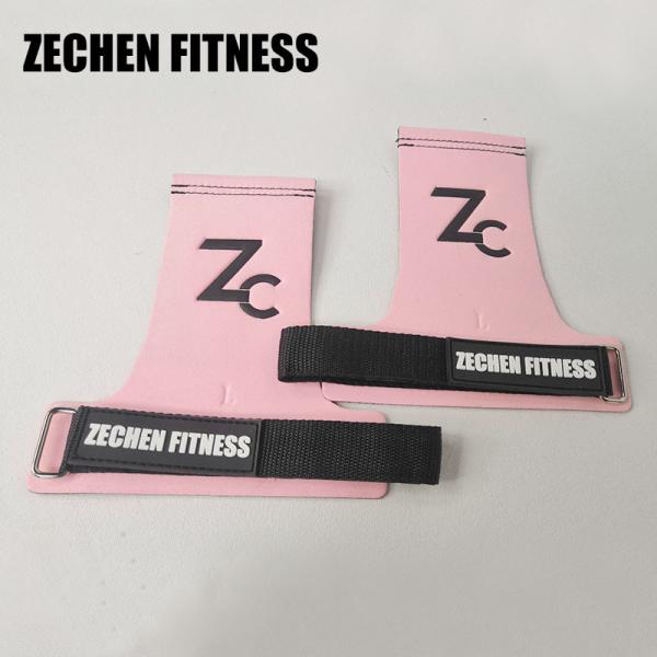 Pull Ups Fingerless Crossfit Grips Leather Workouts Gymnastics Wodies Wrist Wraps