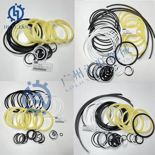 NPK GH6 GH9 GH3 GH10 GH12 GH15 GH18 GH23 Kit de sellado del rompehielos hidráulico Sellado de aceite del rompehielos de roca para piezas de repuesto del martillo hidráulico NPK