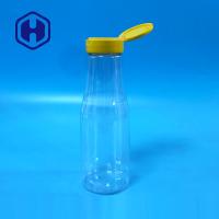 pot en plastique clair libre d'épice de 11oz 330ml Bpa avec des chapeaux
