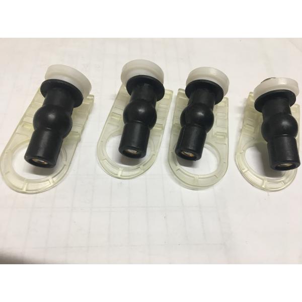 Cross Head Toilet Mounting Hardware , Rubber Expansion Toilet Seat Cover Screws