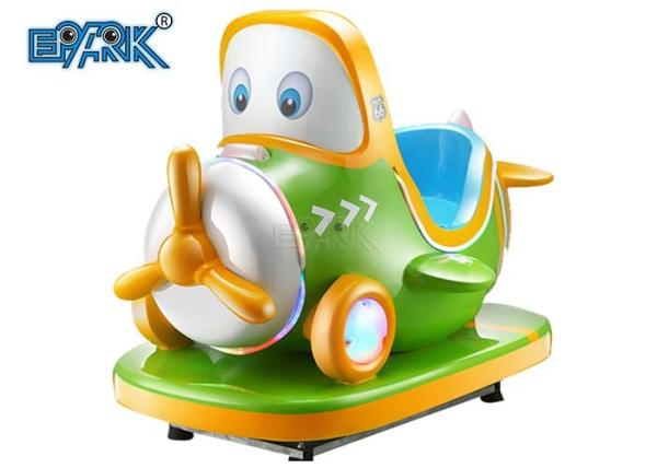 New Square Park Little Blue Train  Small Amusement Equipment Battery Car