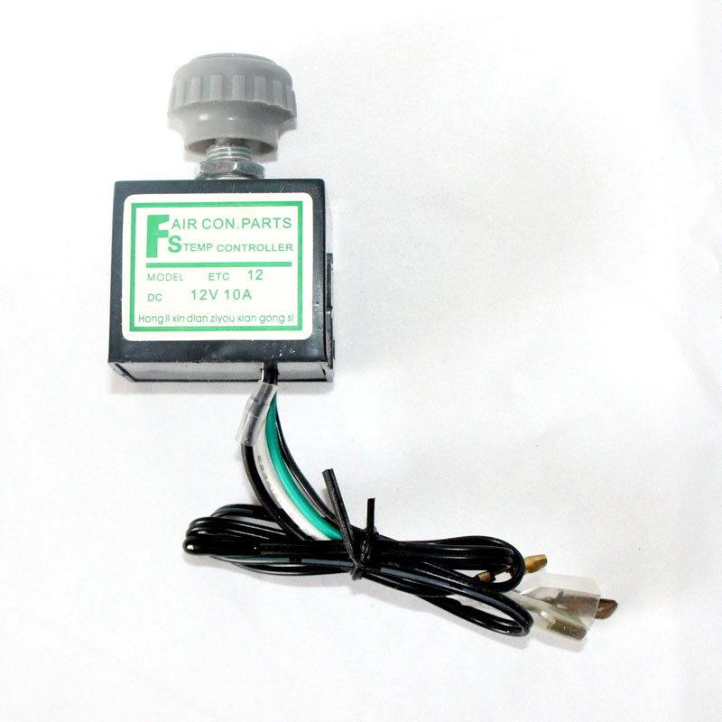 POKKA NEK 12V 24v Auto A/C Thermostat Temperature Controller Truck Sensor Electronic Temperature Controller