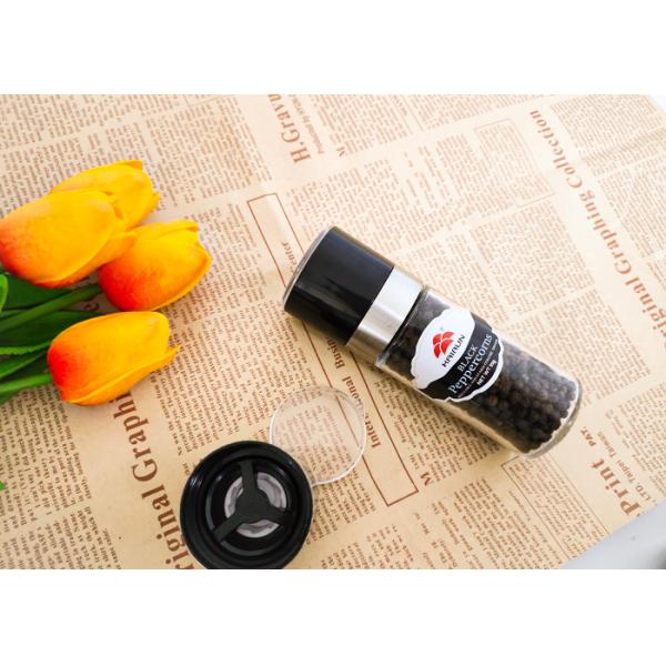 Molinillas de sal y pimienta de vidrio personalizadas para operación y rendimiento manuales