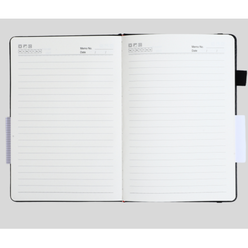 A5 Custom Hardcover Leather Notebook Gift Set, Personalized Corporate Business Gift Set