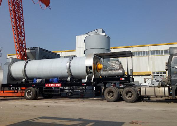 Good Performance Mobile Batching Plant 120TPH 45s Mixing Cycle 270 - 500kw