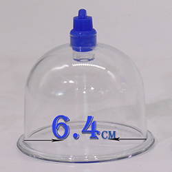 J4 2.7cm Cellulite Cupping Massage Vacuum Therapy Cupping Cup with High Transparency