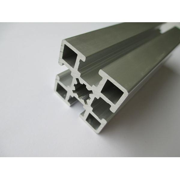 40 * 40 Extruded Aluminum T Slot , Aluminum T Slot Bar European Standard