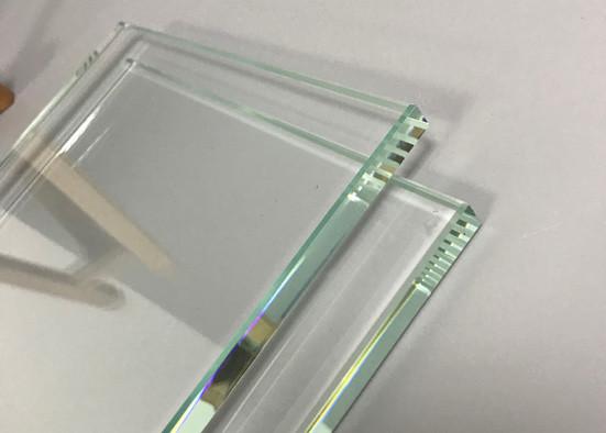 High Transmittance Clear Tempered Glass Custom Size / Thickness For Furniture