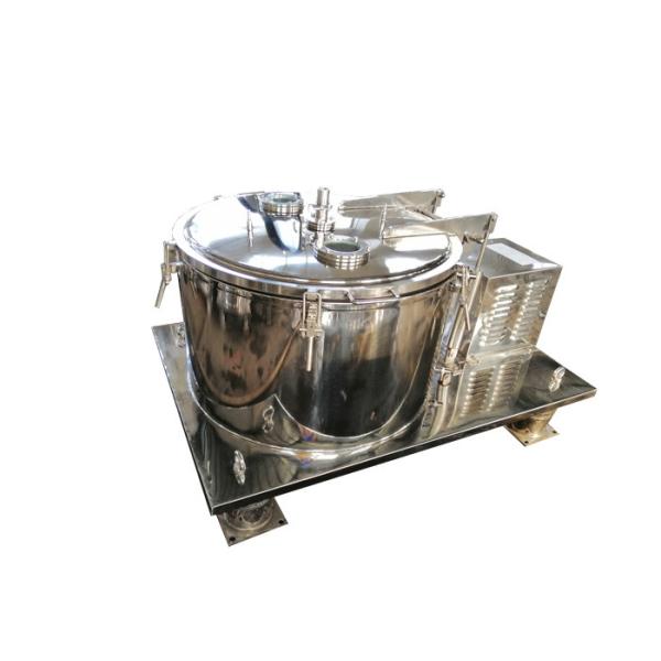 Vertical Herbal Extraction Machine / CBD Oil Extraction Centrifuge Ethanol Recovery