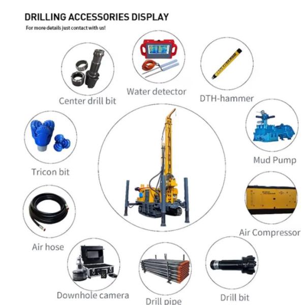 Скважина для бурения с высокой скоростью настраиваемая стальная буровая установка ST350