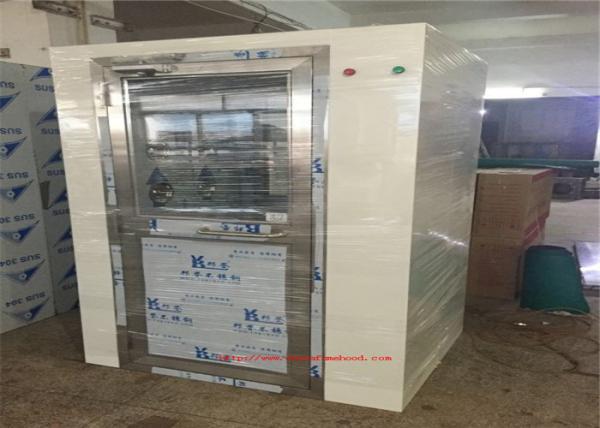 Stainless Steel Cleanroom Air Showers / Automatic Air Showers / Air Showers Clean Room Equipment