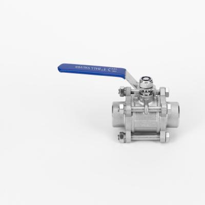 1/2inch To 4inch Stainless Steel Valve 304 316L Ss Ball Valve BSPT NPT