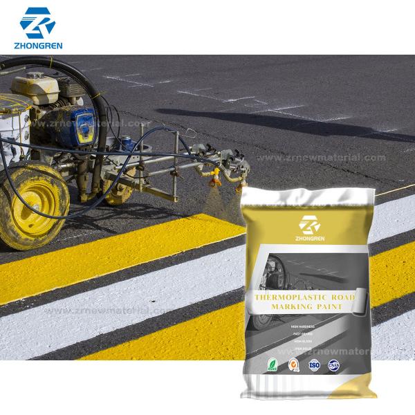 Pintura térmoplástica de carretera de larga duración Adherencia personalizable a varias superficies