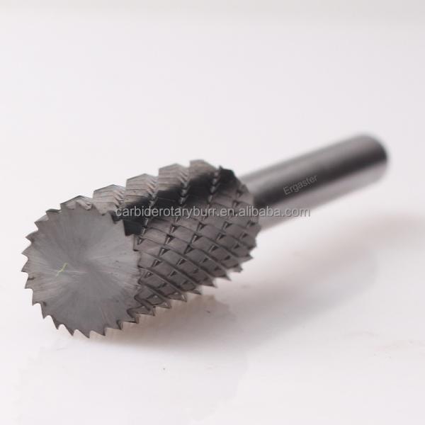 Carbide Rotary Burrs Tungsten Set in Tools Milling Drill Bit 1/4 Inch 6mm Shank Files Carbide Burr