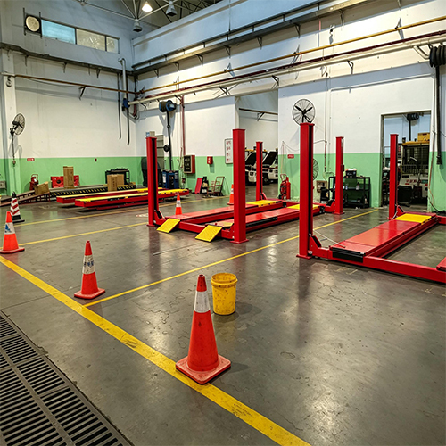 Wheel Alignment 4000kg, 5000kg, 5500kg Four Post Lift for Sale, Automotive Hydraulic 4 Post Auto Lift