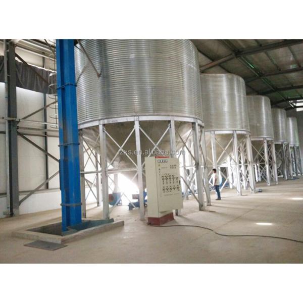 STR STG15 Contenedor Silo Sistema de carga de almacenamiento de granos para trigo en la planta de fabricación