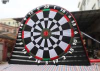 Ventilador de ar inflável gigante do CE da placa de dardo do futebol/UL para o jogo exterior
