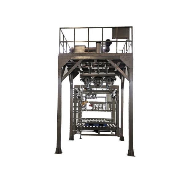 14KW High Speed Feed Pellets Packing Machine with 5-10 Bags/Minute and 0.1-0.3% Accuracy for Granule Packaging