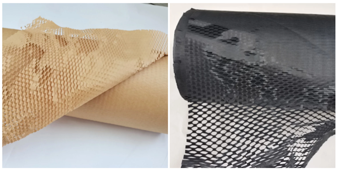 Recyclable белая упаковочная бумага 50cm*100m сота