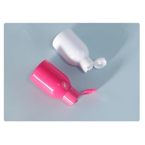 Customized 60ml PET Bottle Cosmetic Lotion Empty Bottles Screen Printing For Cosmetic Products