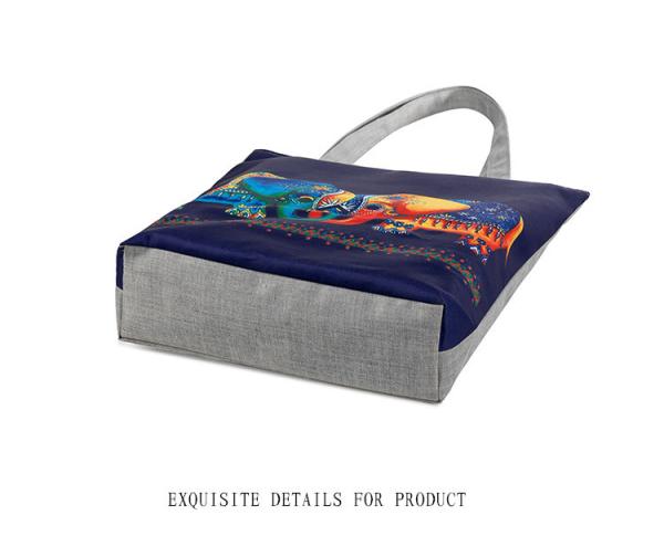 Elephant National Wind printing female exotic tourist attractions Ms. shoulder bag female canvas