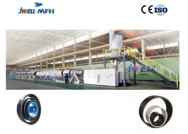 Water Gas Supply Plastic 1000mm HDPE Pipe Extrusion Line