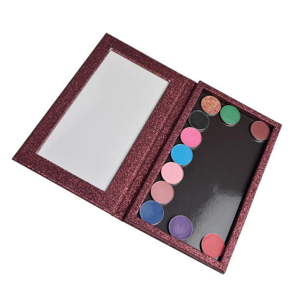 Makeup Cosmetics Custom Eyeshadow Palette Magnetic Multi Colors Longlasting