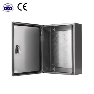 Gabinete eléctrico de metal IP67 Caja eléctrica de acero inoxidable a prueba de polvo e impermeable