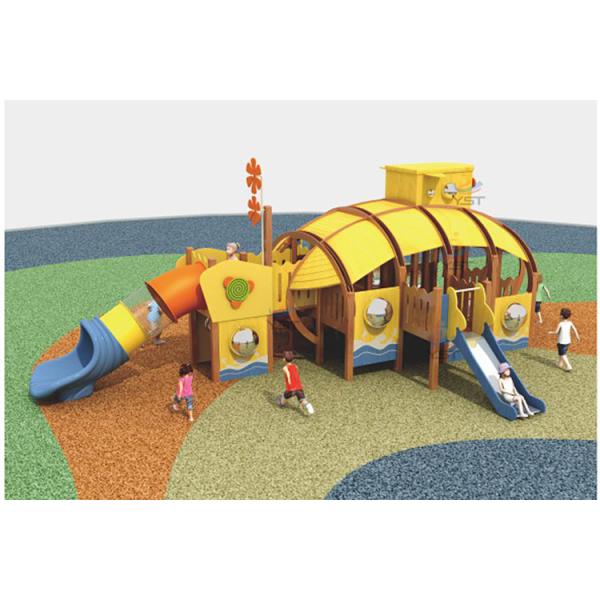 Гальванизированное оборудование 1050*950*365cm спортивной площадки трубы деревянное