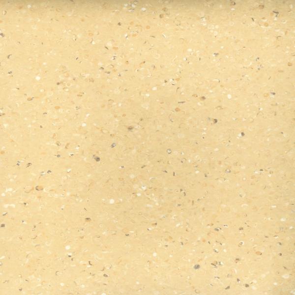 Non Slip Hospital PVC Flooring , Homogeneous Tile Flooring Faint Yellow Color