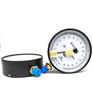 Y-100 Classic Pointer Pressure Gauge Calibration Machine Customized