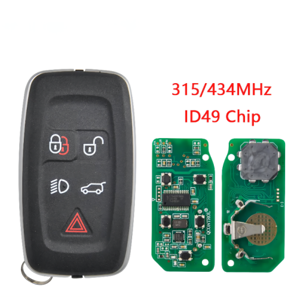 315Mhz / 433Mhz KOBJTF10A Smart Remote Key Fob 5 Buttons For LAND ROVER RANGE ROVER SPORT LR2 LR4 Discovery