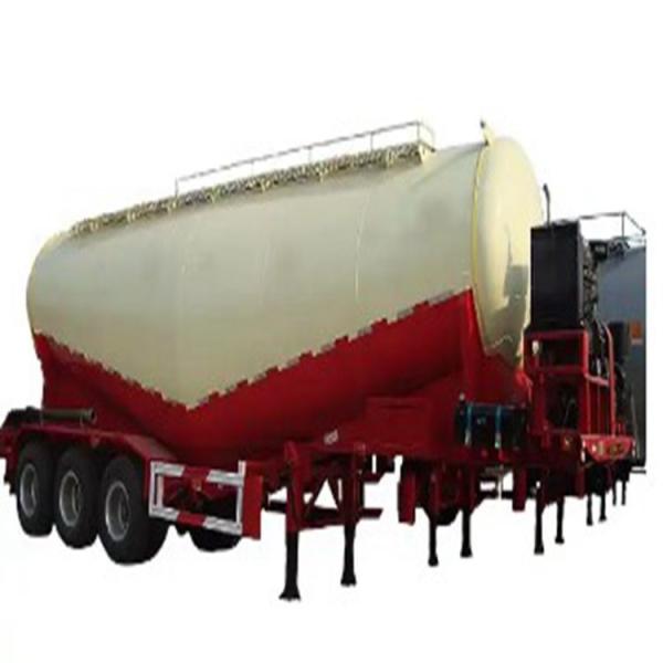 Three Axle 45-80 Cubic V Type Bulk Cement Semi Trailer Dry Cement Pneumatic Truck Trailer For Powder Material Transport