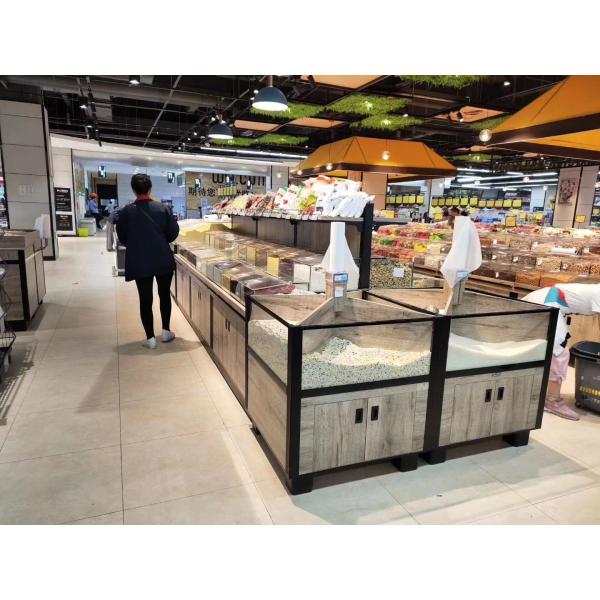 Light Duty Supermarket Fruit Stand Rack , Fruit Vegetable Shelf Powder Coating