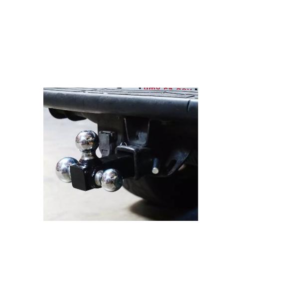 Tow Ball Mount / Trailer Hitch Ball Mount With Solid Steel Shank And Black Tubular