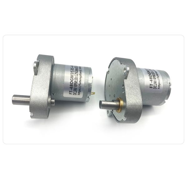 Futeng Factory Customized 3v 5v 6v 12v Mini Pear Shape Gear Motor 48mm Plastic Flat Gear Bldc Motors for Drill