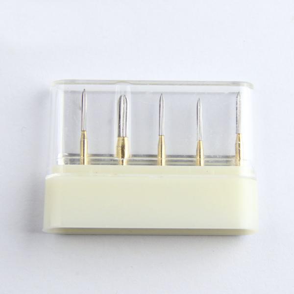 Single Use Dental Carbide Bur Tool Trimming Finishing Gold