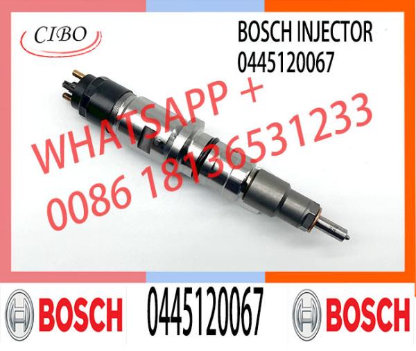 0445 120 067 injecteurs de carburant diesel 0445120067 du système 0986435549 communs d'injection de carburant de rail pour VOL ec210