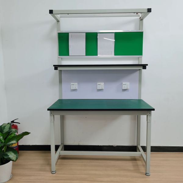Multi Functional Anti Static Workbench Including ESD Grounding Points and Reinforced Frame for Electronics Testing Environments