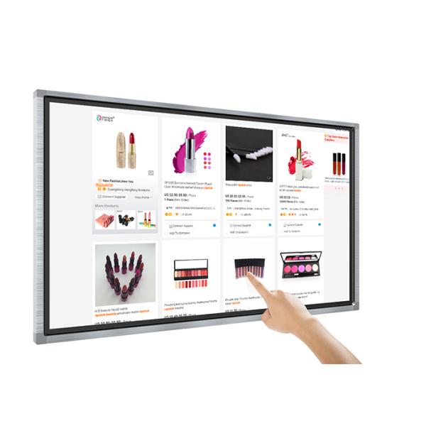 Стена OEM RK3399 Signage цифров установила VGA яркости AC240V экрана касания 500