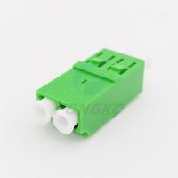 Flangeless LC/fibra ótica do APC adaptador frente e verso com curvatura plástica