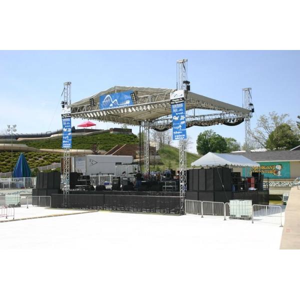 Aluminum Stage Truss Performance Equipment / Aluminum Square Truss