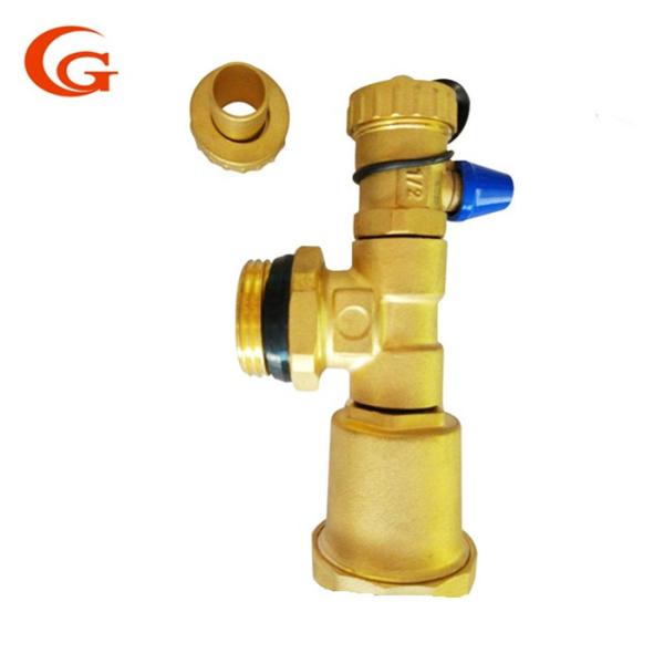 1/2'' Female Air Release Brass Ball Valve For Pipe System
