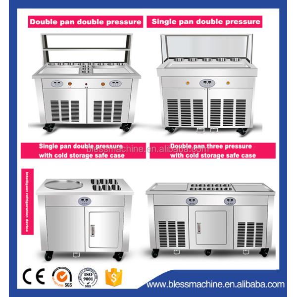 Automatic Defrost Button for 23 Years Cold Stone Marble Slab Top Fry Ice Cream Machine