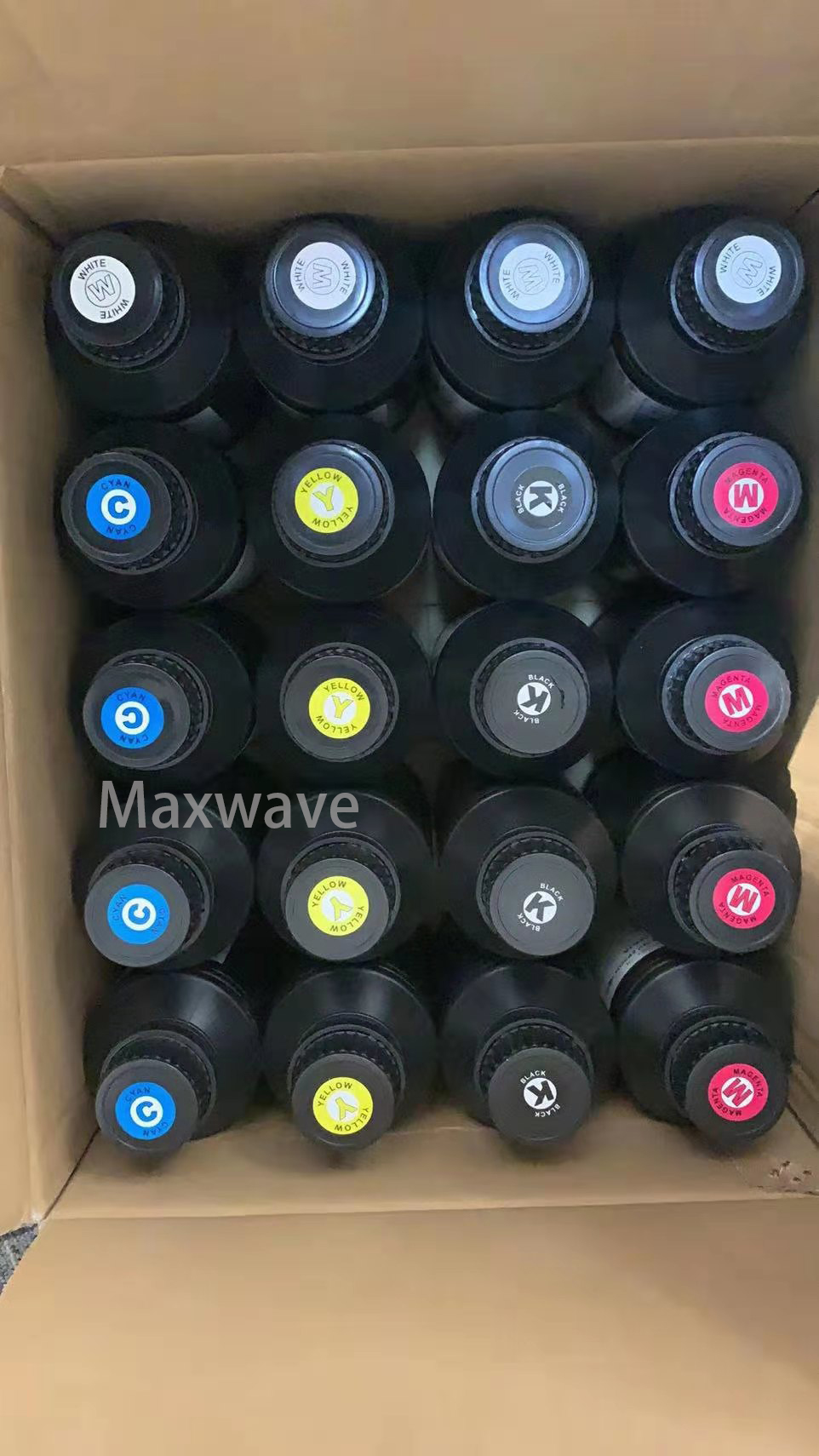 Принтер стены SGS CMYKW 500ml FCC покрывает краской УЛЬТРАФИОЛЕТОВЫЕ чернила для струйного принтера