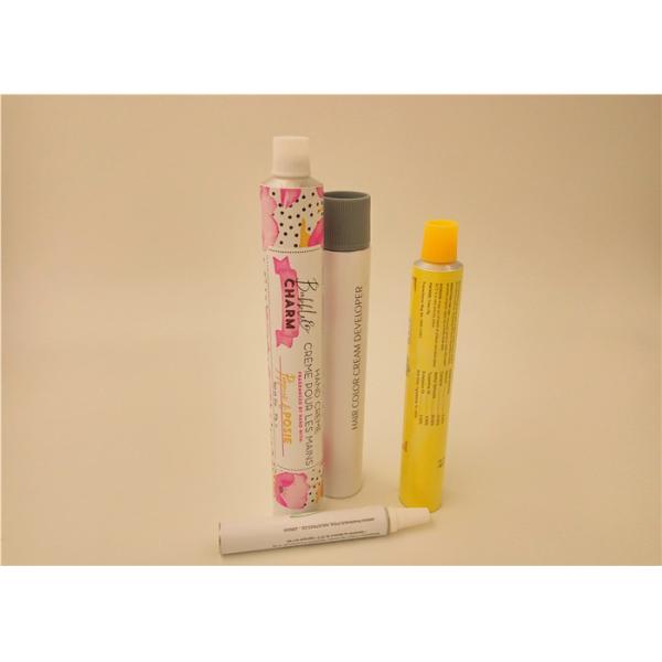 Cosmetic Hand Cream Aluminum Packaging Tubes , Pharmaceutical Aluminum Tubes