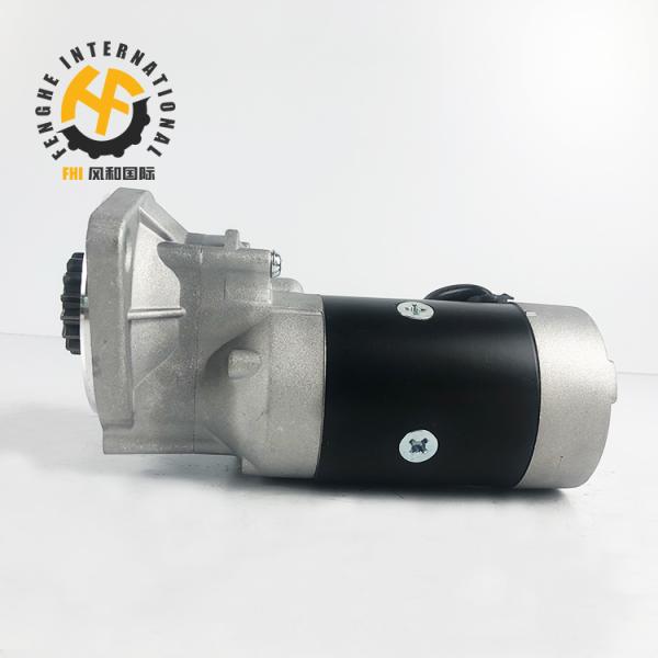 121256-77010 Engine Starter Motor For 4TNV88 , 129400-77010 Excavator Engine Parts