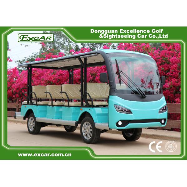 Ennegrezca 14 el coche de visita turístico de excursión eléctrico de visita turístico de excursión eléctrico del motor 72V del autobús los 7.5KM de la persona