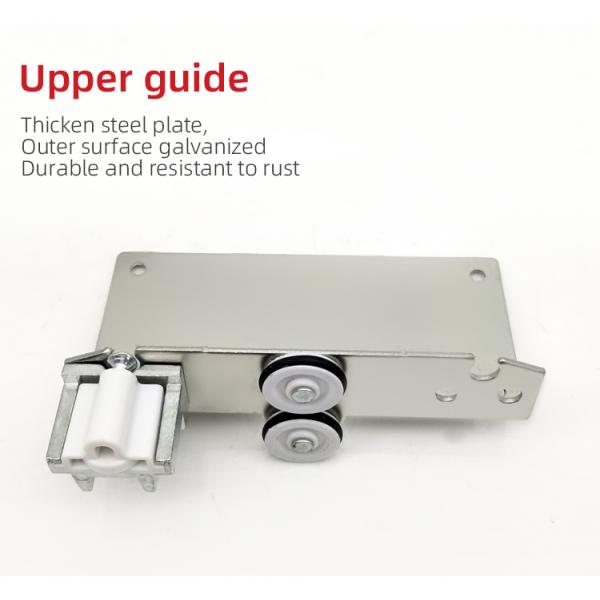 Железные и нейлоновые складывающиеся двери, подшипники для сдвижных дверей шкафов 8,5*11 см